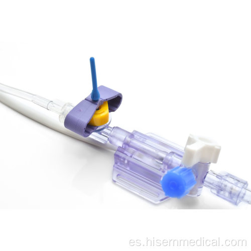 Transductor de presión arterial de triple lúmenes para instrumentos médicos